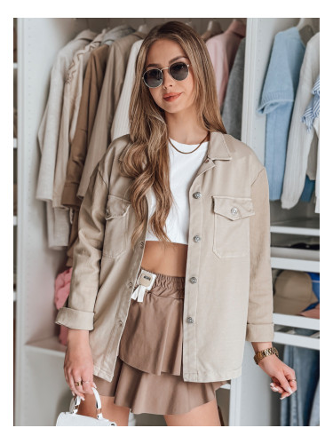 Дамско яке с овърсайз риза OVERBOR