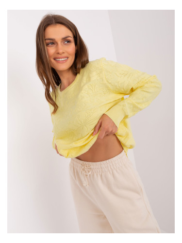 Sweater-AT-SW-2231A.00P-Light Yellow