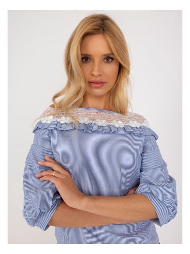 Blouse-LK-BZ-509336.55P-white-blue