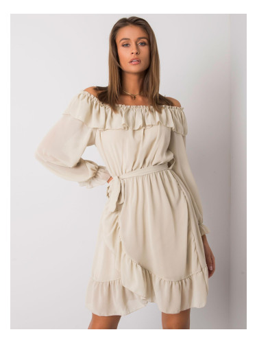 Dress-TW-SK-BI-1203.72P-light beige