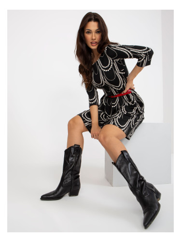 Dress-LK-SK-509089.01P-black-white