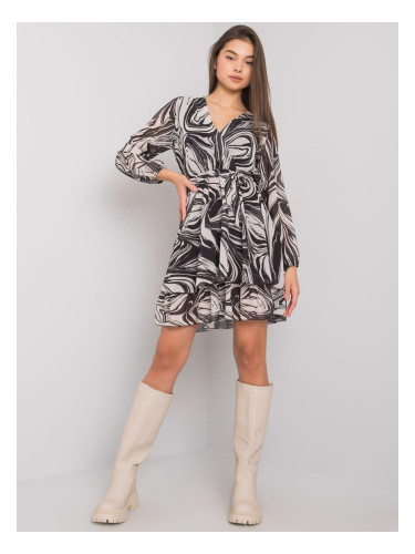 Dress-TW-SK-BI-2635.49P-black-beige