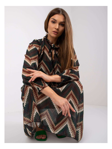 Dress-DHJ-SK-15177.06P-dark green