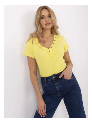 Blouse-DHJ-BZ-25168.00-yellow