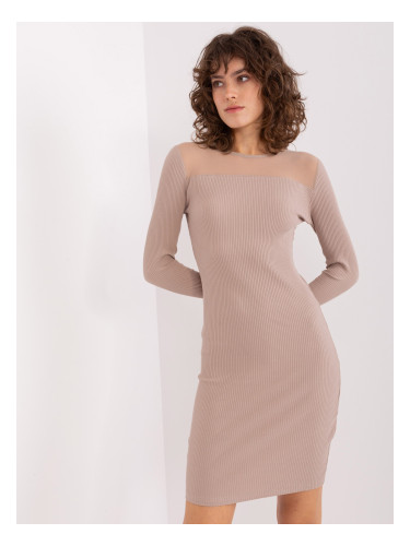 Dress-RV-SK-9217.73P-dark beige
