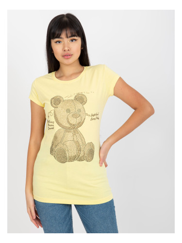T-shirt-EM-TS-HS-21-531.20X-Light Yellow
