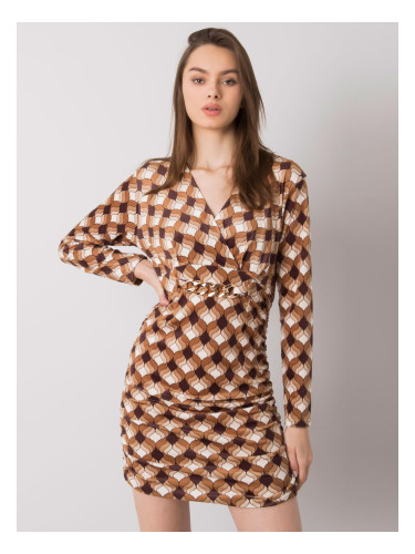 Dress-DHJ-SK-12695.26P-light brown