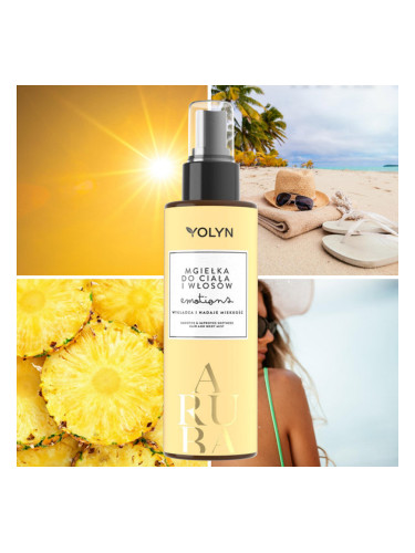 Мист-парфюм за коса и тяло МИСТИЧЕН ТРОПИК YOLYN Aruba Emotions Perfumed Body and Hair Mist