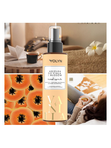 Мист-парфюм за коса и тяло ВАНИЛОВА МАГИЯ YOLYN Vanilla Emotions Perfumed Body and Hair Mist