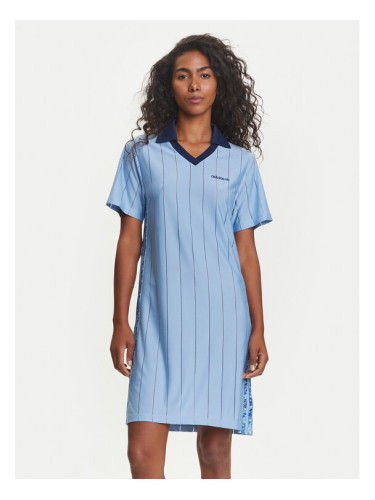 adidas Ежедневна рокля Liberty London Tonal Football JC5313 Син Regular Fit