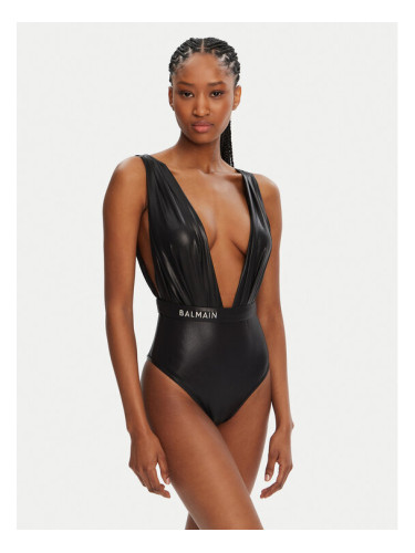 Balmain Бански костюм BKBU72140 Черен