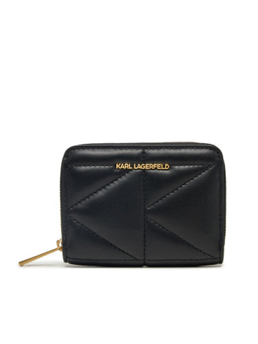 KARL LAGERFELD Портфейл A1W32064 Черен