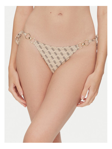 Guess Долнище на бански E5GO27 KCRL2 Бежов