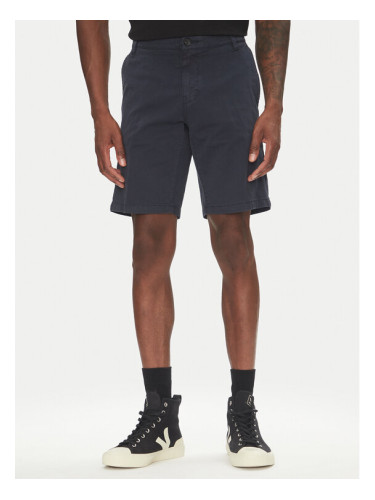 Mustang Шорти от плат Amsterdam 1016450 Тъмносин Slim Fit