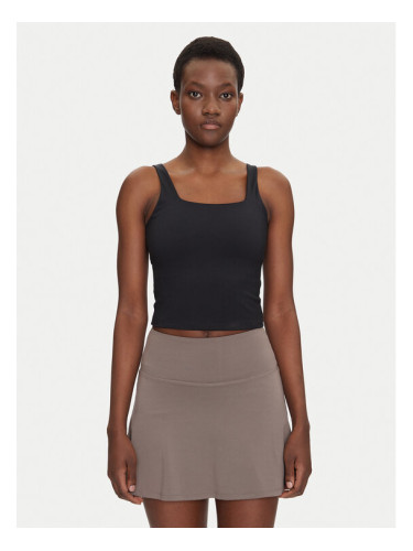 Girlfriend Collective топ Tommy 1045 Черен Slim Fit