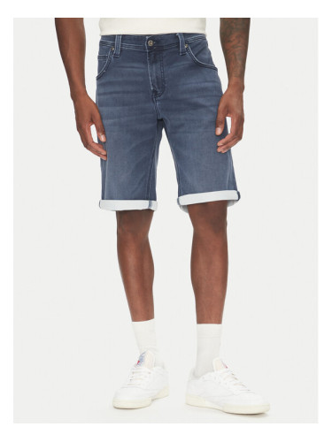 Mustang Дънкови шорти Chicago Z 1016351 Син Slim Fit