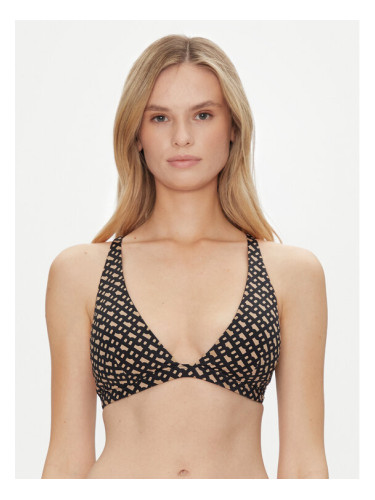 BOSS Горнище на бански Bb Monogram 50535257 Черен Regular Fit