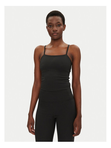 Girlfriend Collective топ Rib Cami 1037 Черен Slim Fit