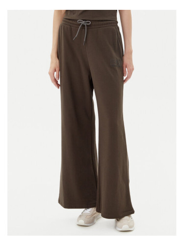 EA7 Emporio Armani Долнище анцуг 7W000106 AF12473 U6139 Кафяв Loose Fit