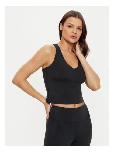 Girlfriend Collective топ Zoe 1024 Черен Slim Fit