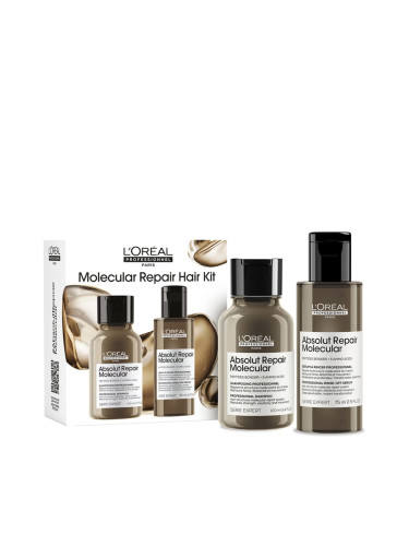 КОМПЛЕКТ L'ORÉAL PROFESSIONNEL Absolut Repair Molecular Discovery Set  Комплект дамски  
