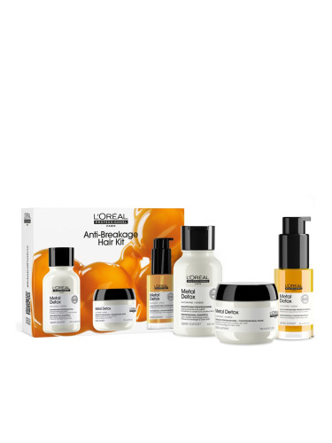 КОМПЛЕКТ L'ORÉAL PROFESSIONNEL Metal Detox Discovery Set Комплект дамски  