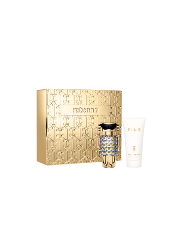 КОМПЛЕКТ RABANNE Fame Edp + Body Lotion  Eau de Parfum дамски 50ml