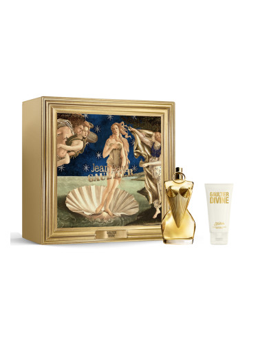 КОМПЛЕКТ JEAN PAUL GAULTIER Divine + Body Lotion Eau de Parfum дамски 50ml