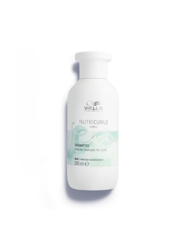 WELLA Wp S Nutricurls Micellar Shampoo For Curls Шампоан за коса дамски 250ml