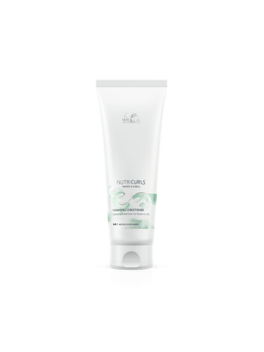 WELLA Wp Nutricurls Cleansing Conditioner Балсам за коса дамски 250ml