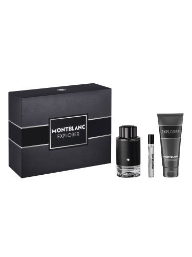 КОМПЛЕКТ MONTBLANC Explorer Eau De Parfum + Travel Spray + Shower Gel Eau de Parfum мъжки 100ml