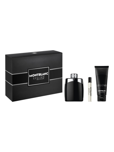 КОМПЛЕКТ MONTBLANC Legend Men Eau De Toilette + Travel Spray + Shower Gel Тоалетна вода (EDT) мъжки 100ml