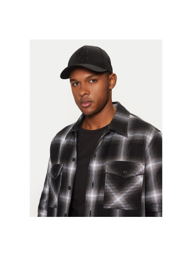 Шапка с козирка HUGO 50533409 Черен