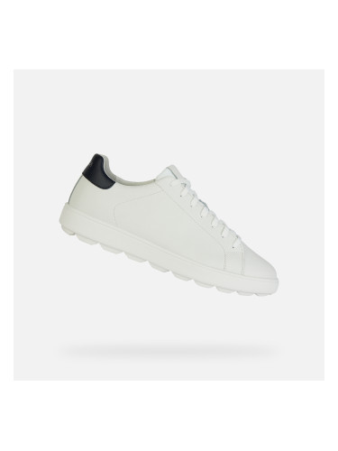 White men's sneakers Geox Spherica ECUB-1 - Men