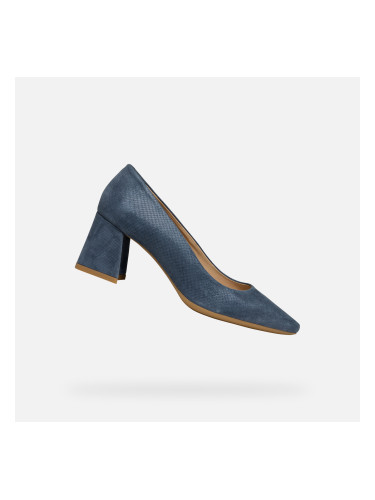 Dark blue women's pumps Geox Giselda - Women's