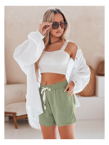 Дамски зелени шорти НЕ УТРЕ