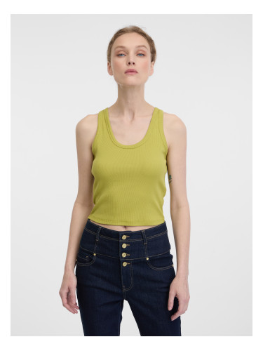 Green women's crop tank top ORSAY - Women's