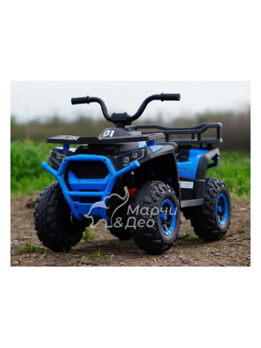 Акумулаторно бъги MINI 4X4 12V,MP3 плейър, с меки гуми и WiF