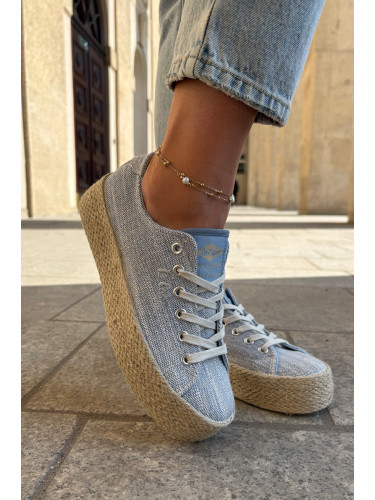 Дамски Кецове На Платформа С Плетка Lee Cooper