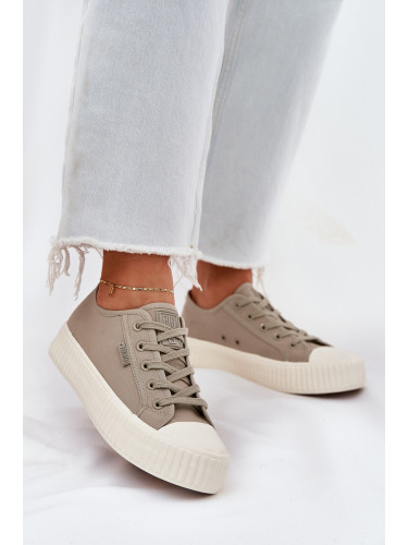 BIG STAR SHOES Дамски Платформи От Материал Big Star