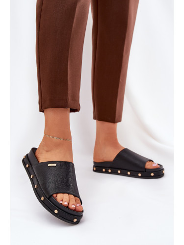 BIG STAR SHOES Дамски Сандали На Платформа С Шипове Big Star
