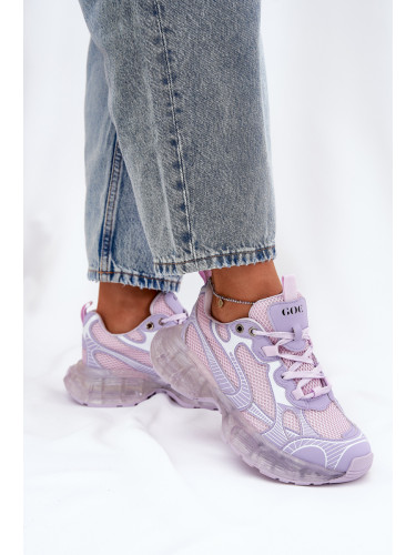 Дамски Кожени Маратонки GOE