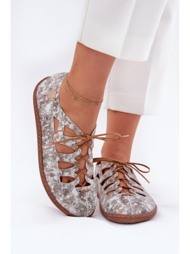 Кожени Балерини С Изрязвания Maciejka