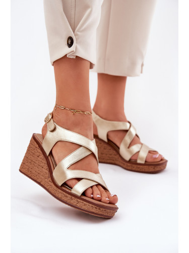 Дамски сандали на платформа Sergio Leone