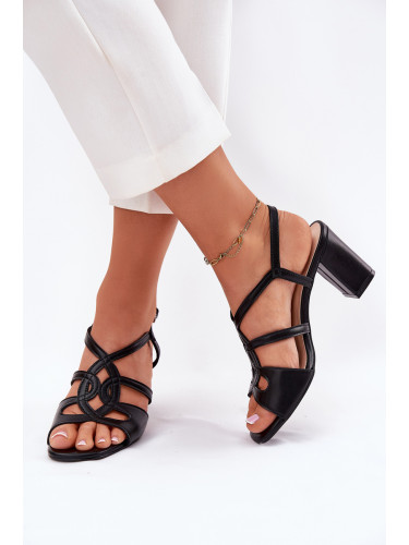 Дамски Сандали На Ток Sergio Leone