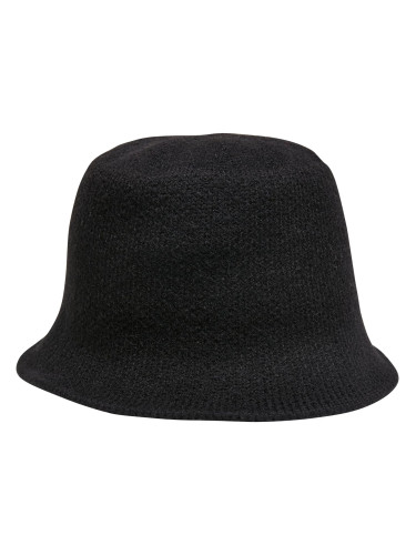 Knit Bucket Hat Black