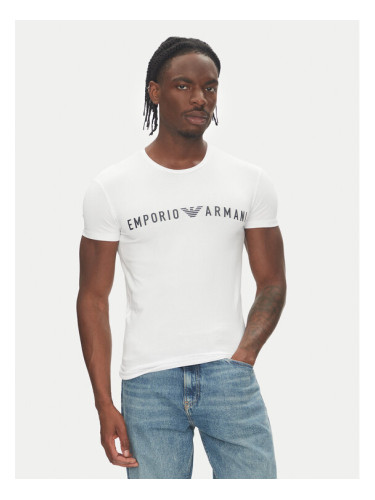 Emporio Armani Underwear Тишърт EM000375 AF10772 U0002 Бял Slim Fit