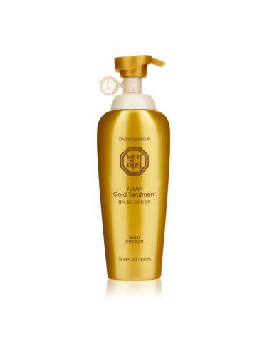 DAENG GI MEO RI Yula Gold Treatment възстановяващ балсам за подсилване и блясък на косата 500 мл.