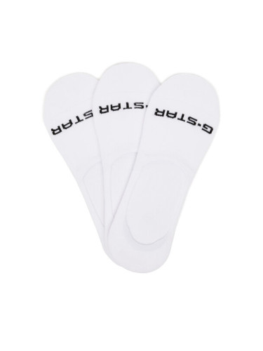 G-Star Raw Чорапи тип терлици AS_G-STAR_S_124_SS25 (3-PACK) Бял
