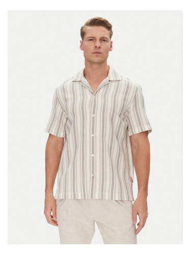 JOOP! Jeans Риза 15 JJSH-160Hanau 30045991 Бежов Casual Fit